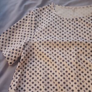 Polka Dot maxi dress